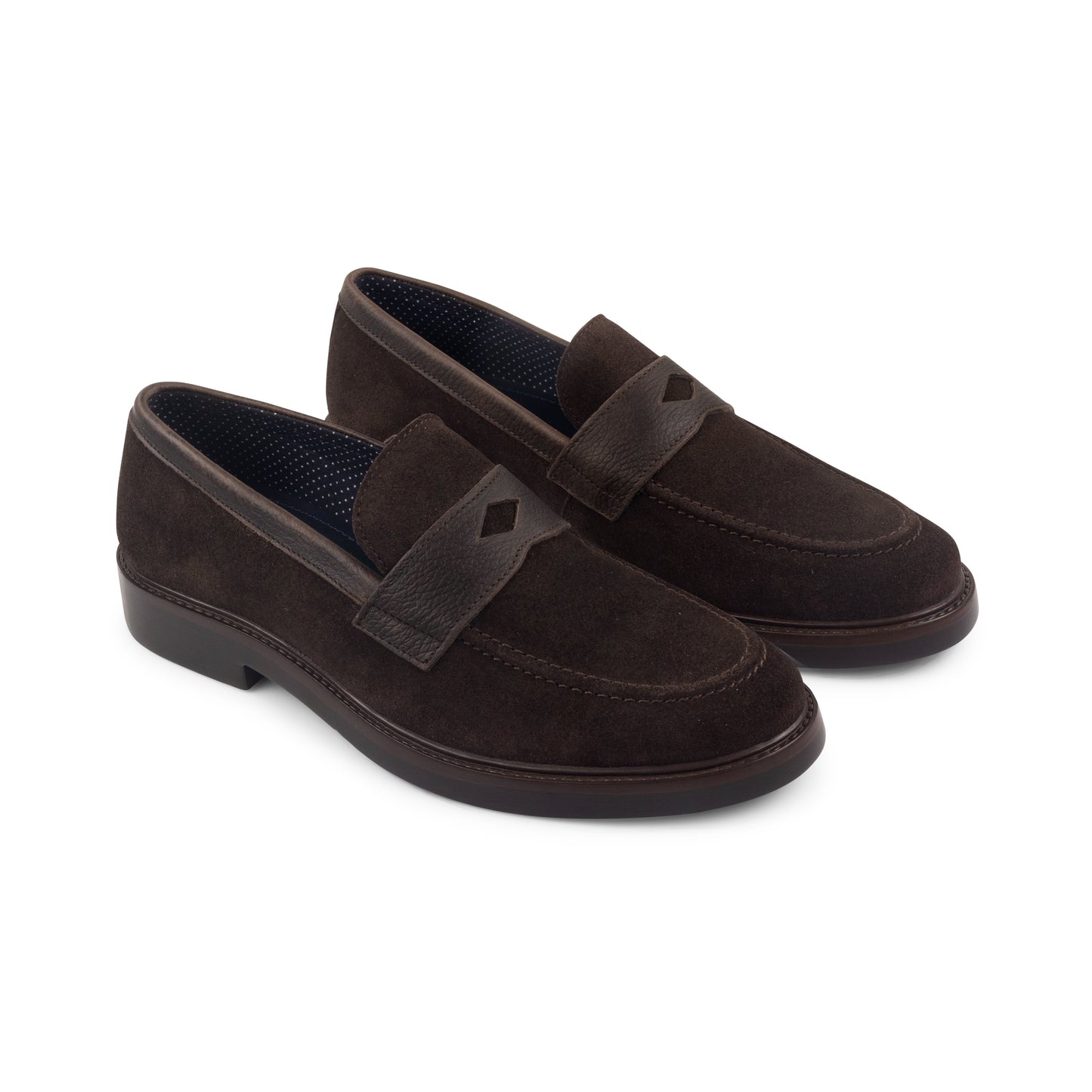 Waterford Mens Leather Formal Loafer - Brown