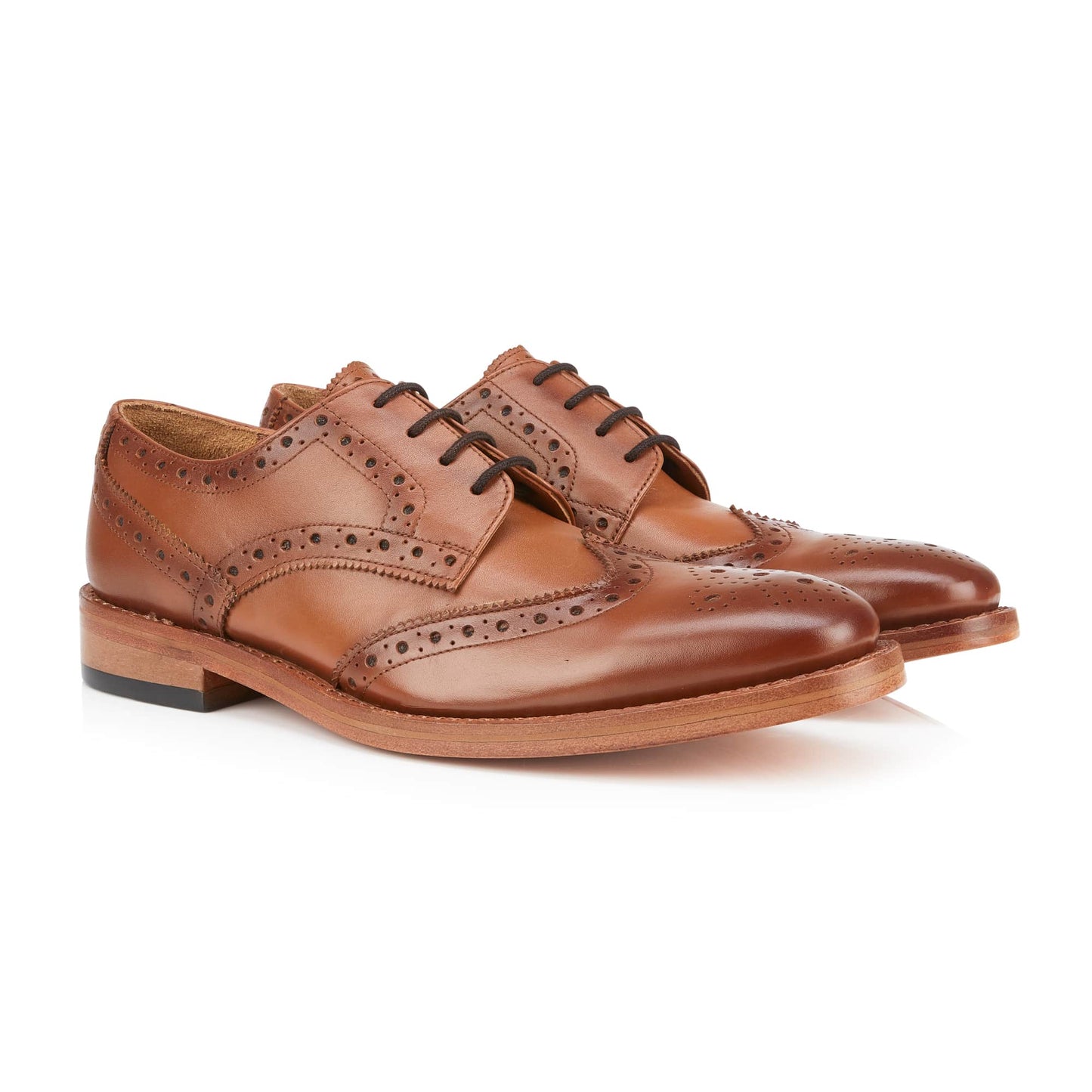 Newport Mens Leather Goodyear Welted Shoe - Amen Shoes