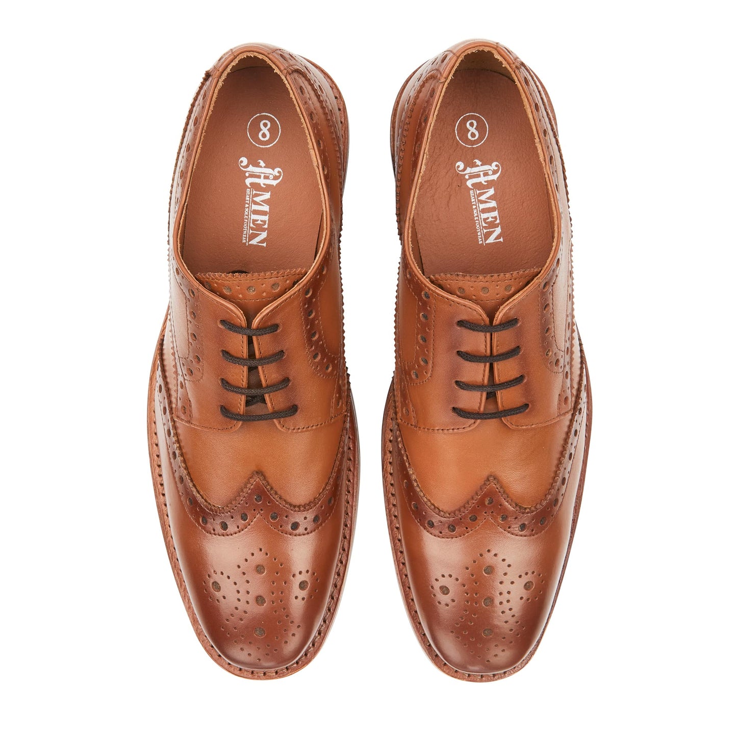 Newport Mens Leather Goodyear Welted Shoe - Amen Shoes