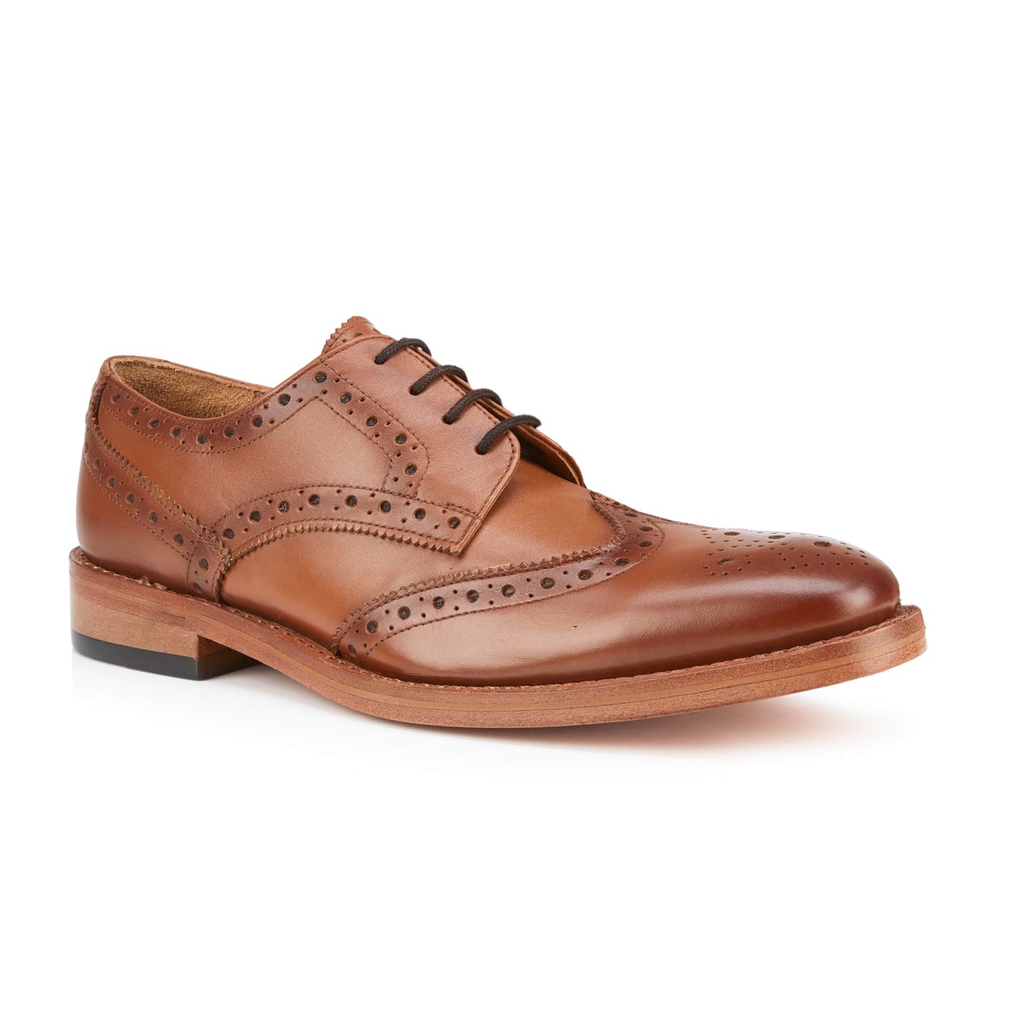 Newport Mens Leather Goodyear Welted Shoe - Amen Shoes