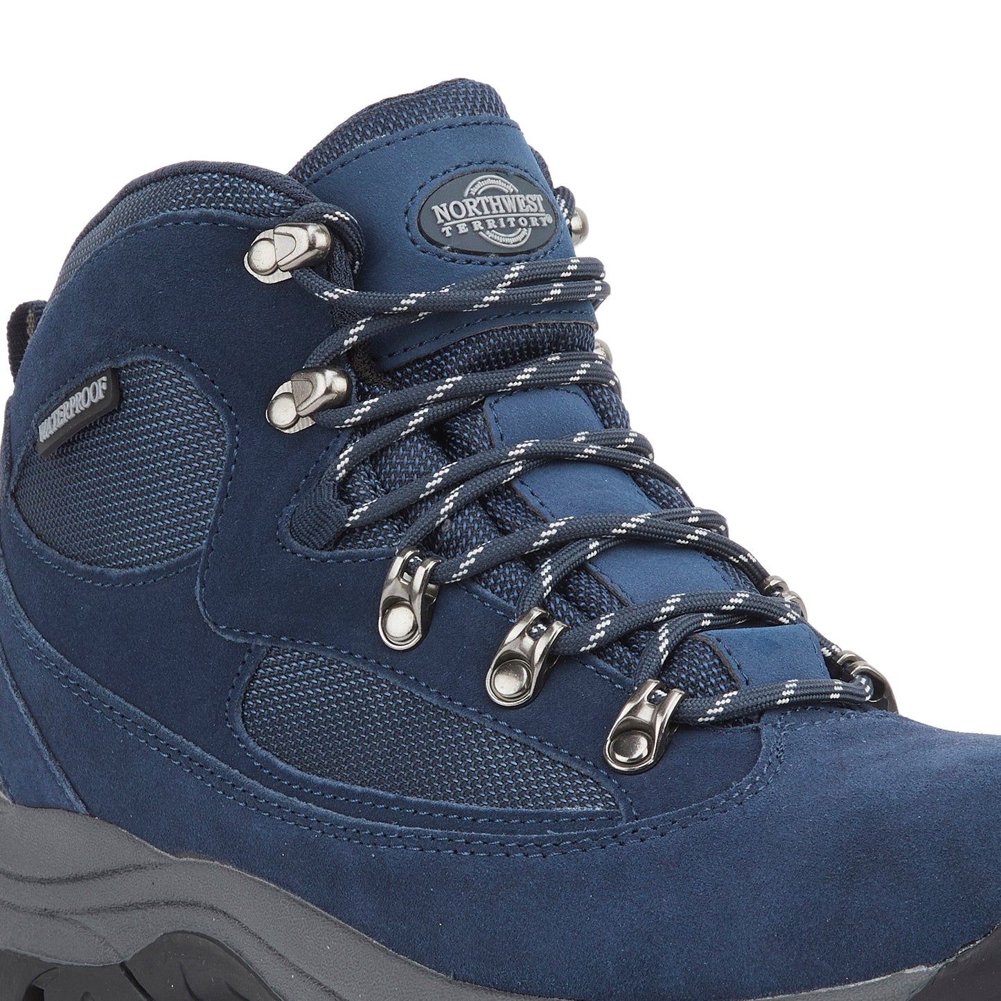 KENDAL Men's Suede Leather Waterproof Walking Boots - Navy