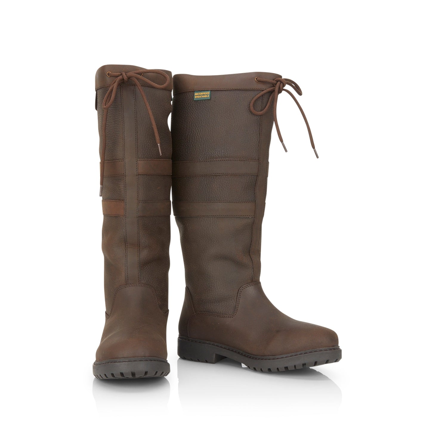 Cheltenham Women's Waterproof Long Country Boots - OAK