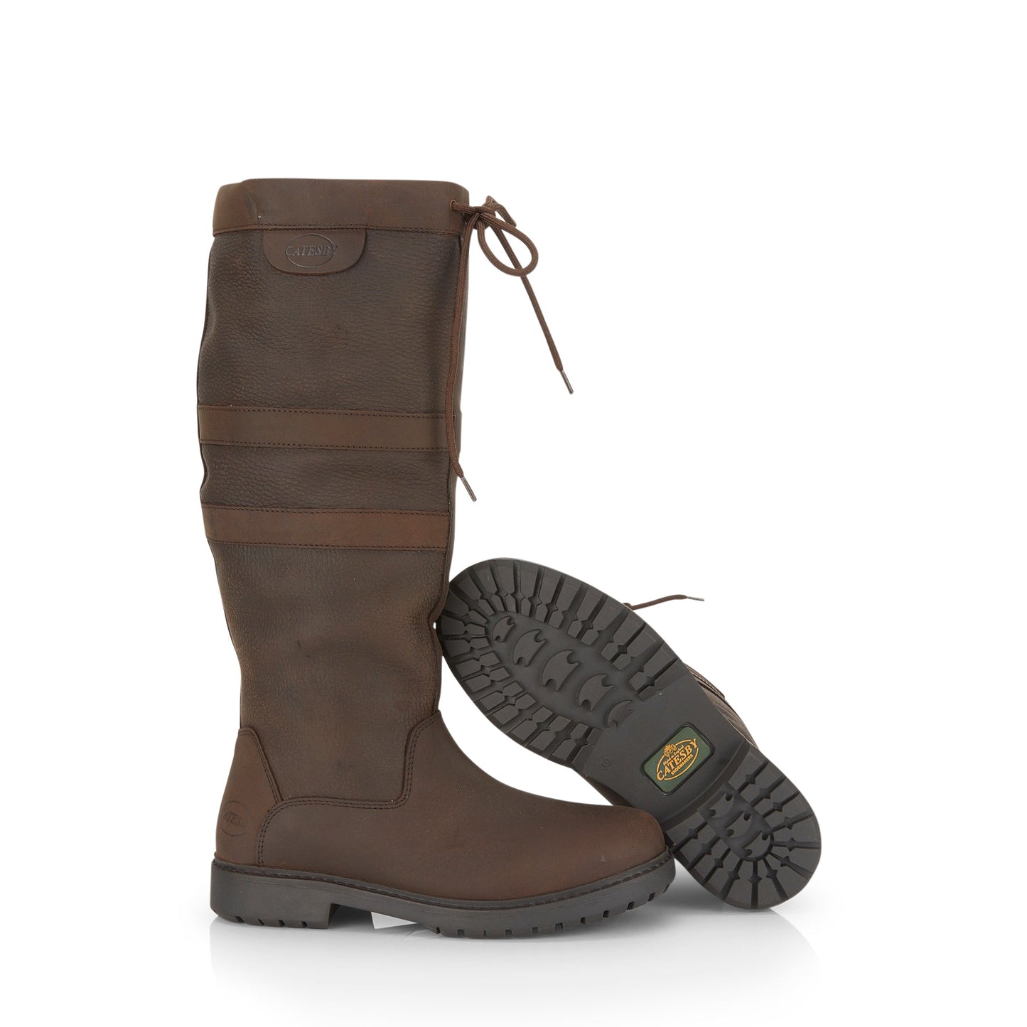 Cheltenham Women's Waterproof Long Country Boots - OAK