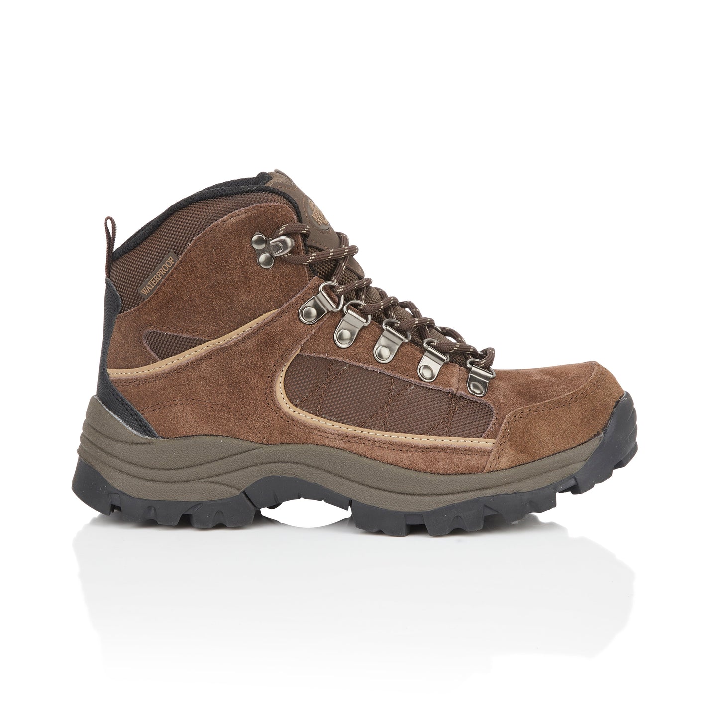 VICTORIA Women's Suede Leather Waterproof Walking Boots - Brown