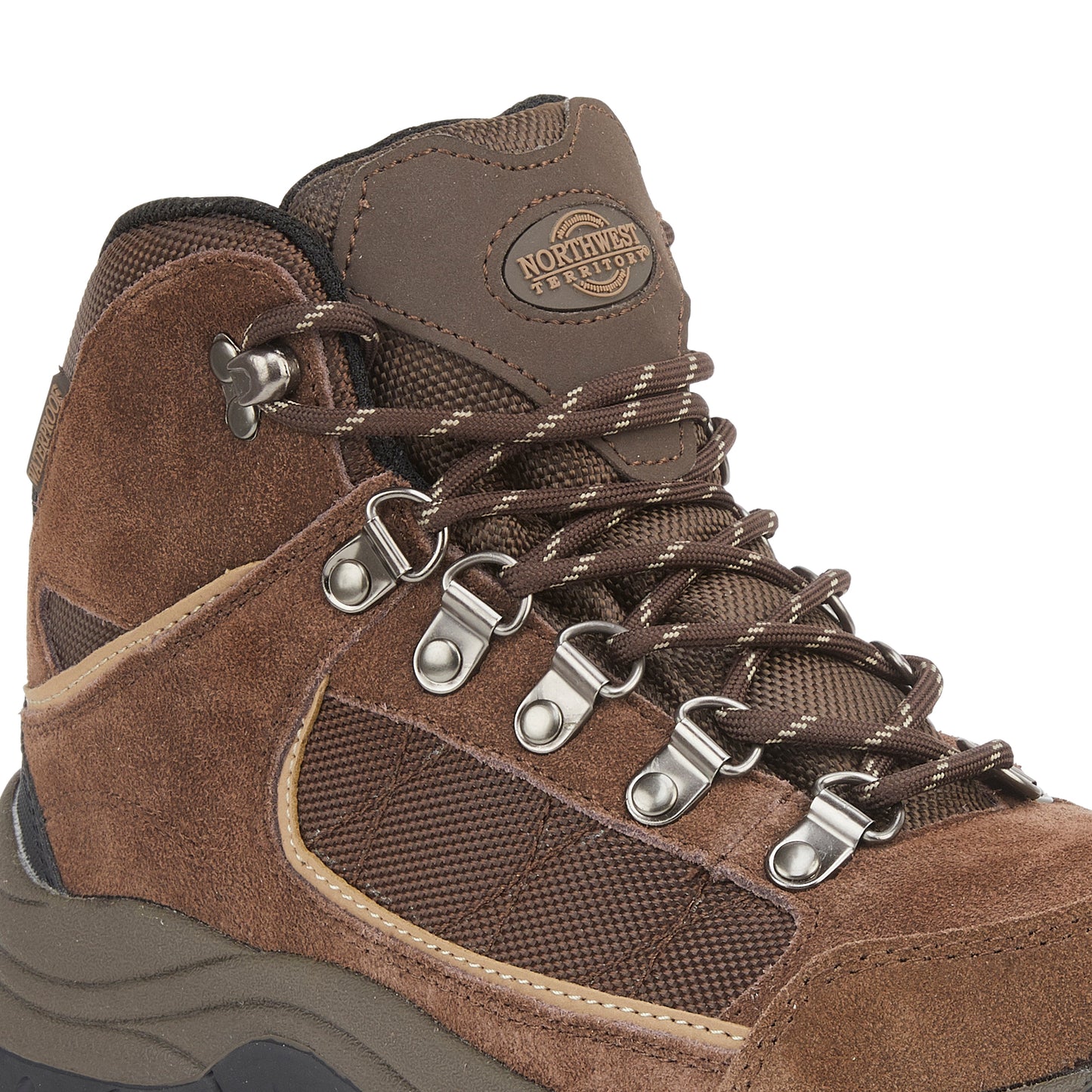 VICTORIA Women's Suede Leather Waterproof Walking Boots - Brown