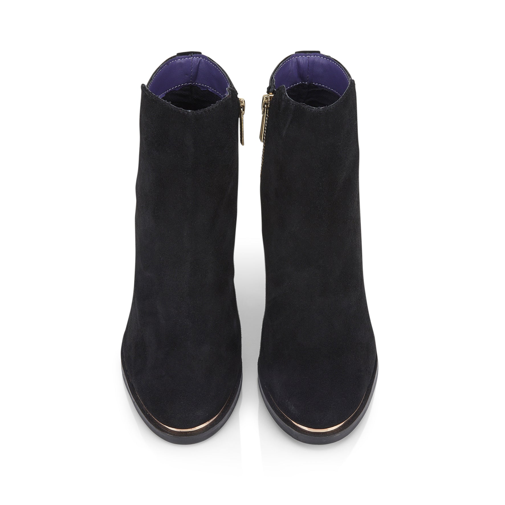 Alicia Women Leather Block Heel Boot - Amen Shoes 