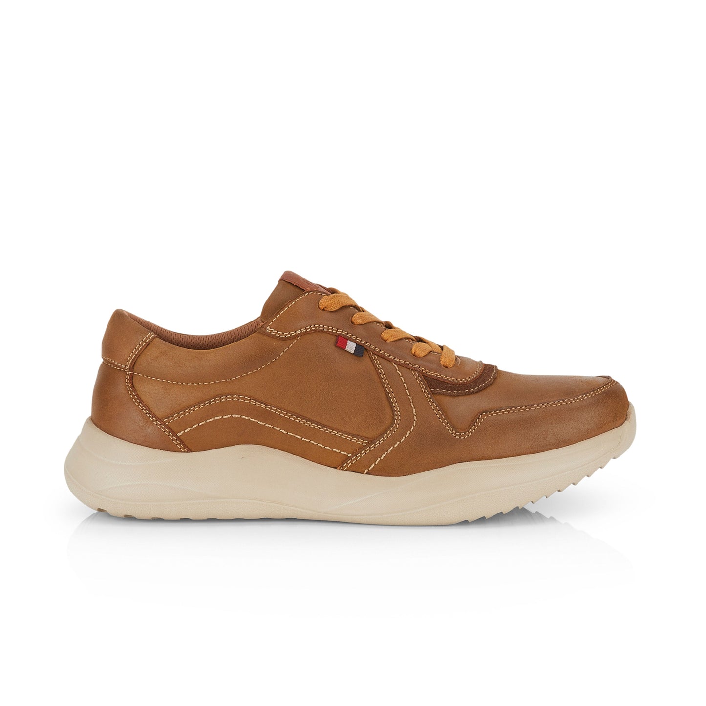 Hampton Men's Casual Trainers - BROWN