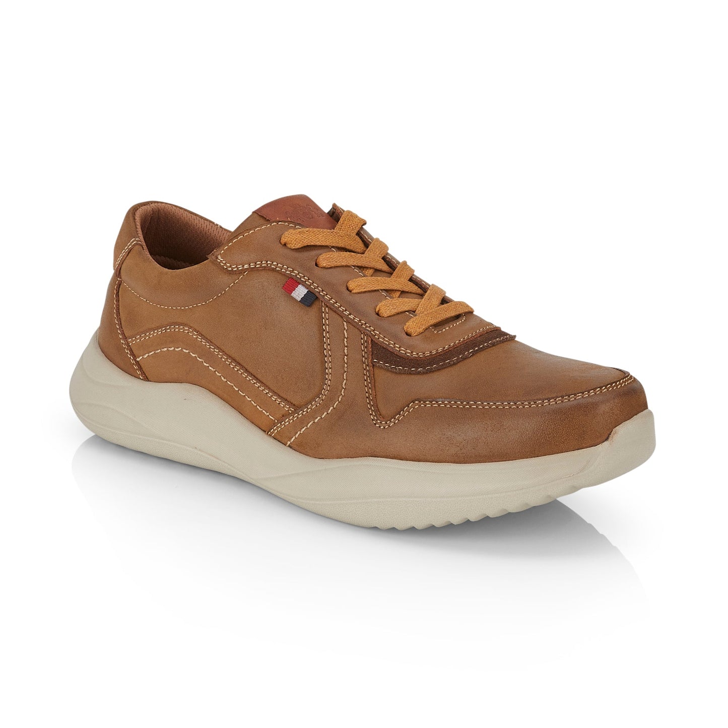 Hampton Men's Casual Trainers - BROWN